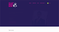 Desktop Screenshot of drycleanherenow.com